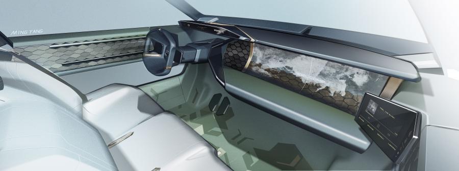 Эскиз GAC Entranze EV 2019 года  (фото 19 из 33)